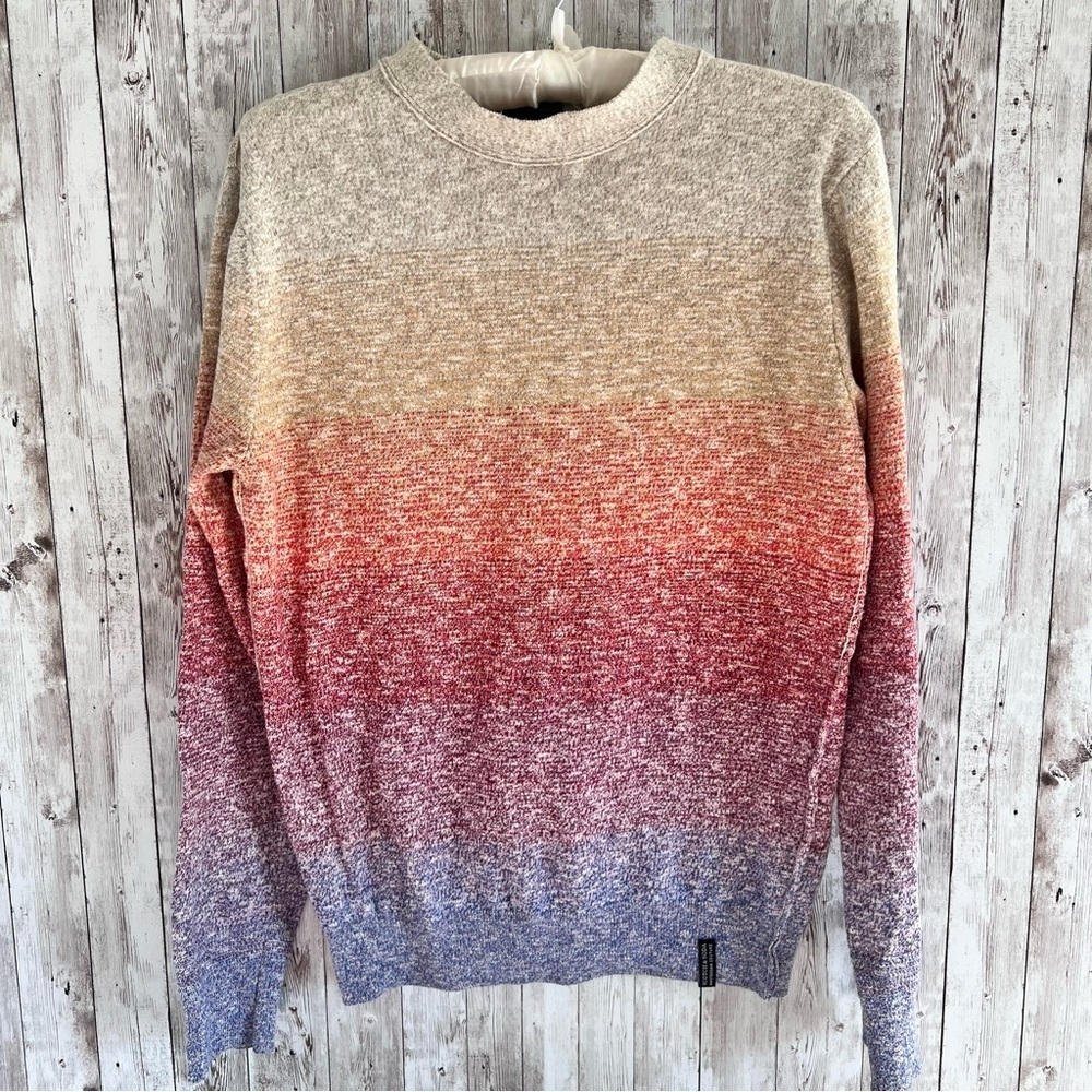 Scotch & Soda Ombre Multi-Colored Sweater Size Small